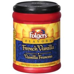 Folgers French Vanilla Ground Coffee